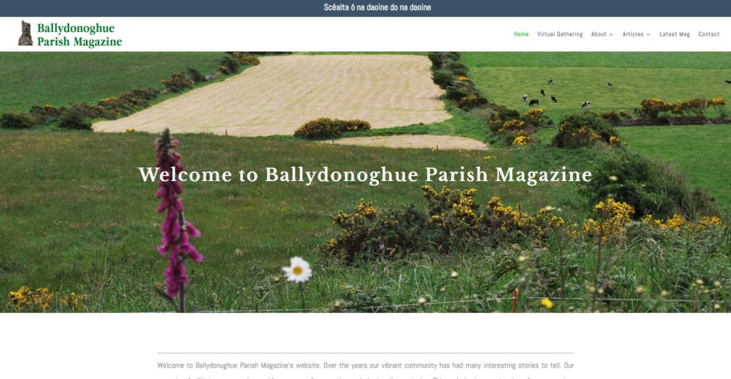 Ballydonoghue Parish Magazine Website Image